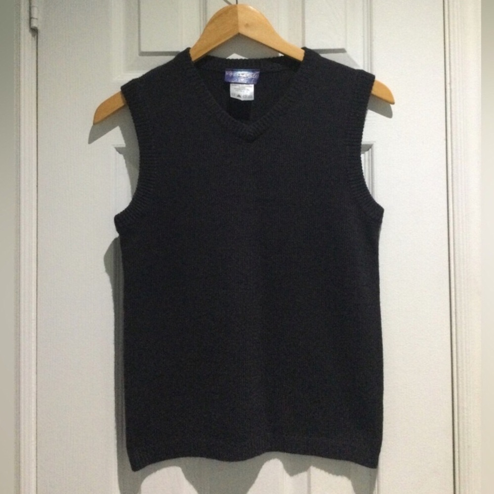 Fancy Kids V-Neck Knit Sweater Vest